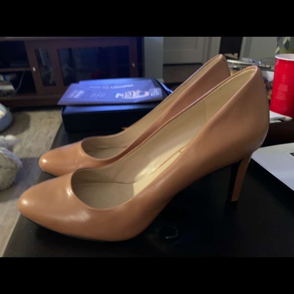 Nine West Nude Heels